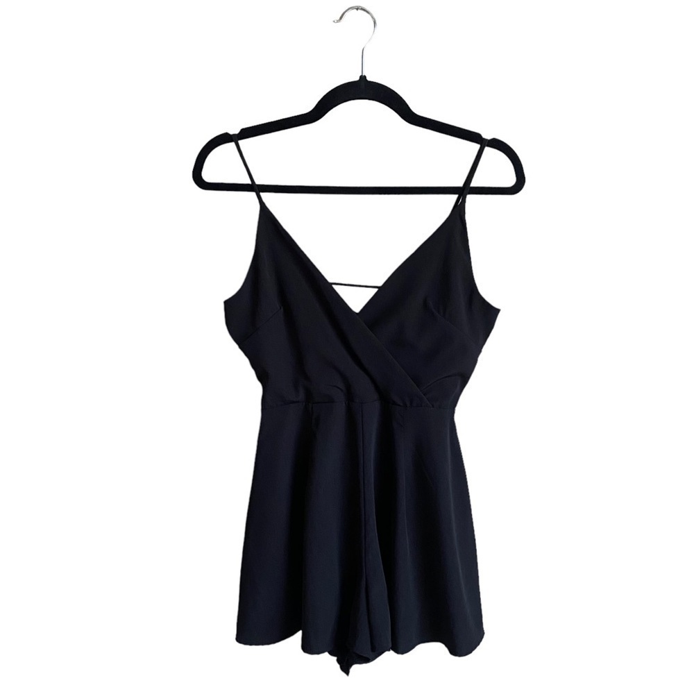 Henri girl Black Romper (Small)